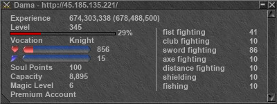 Signature for player Dama