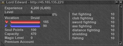 Signature for player Lord Edward