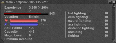 Signature for player Mala