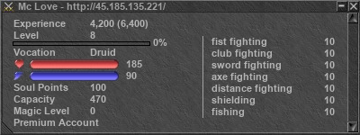 Signature for player Mc Love