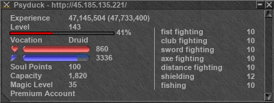 Signature for player Psyduck