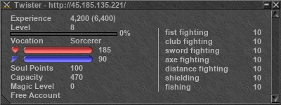 Signature for player Twister